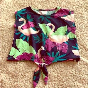 Flamingo blouse